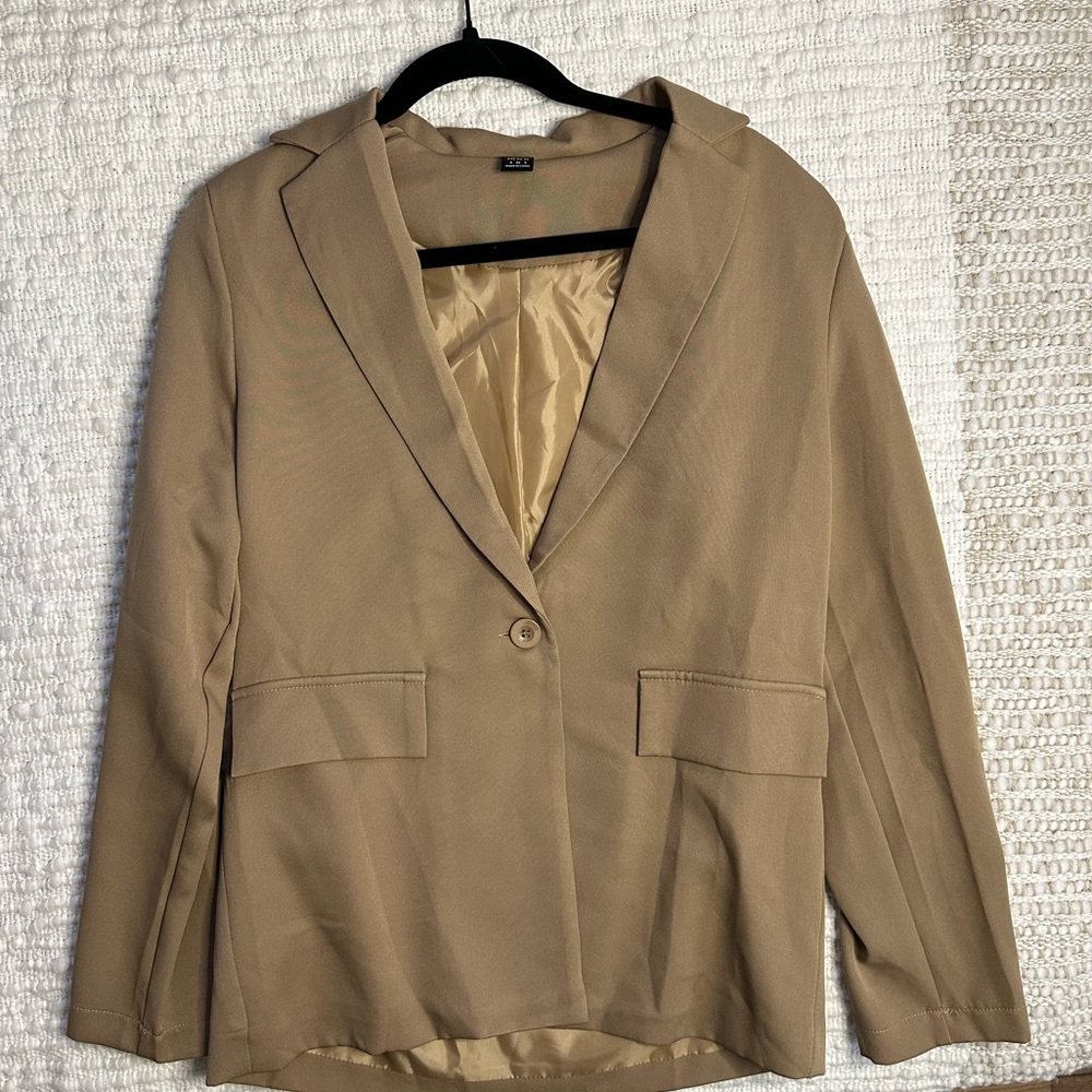 Tan Blazer